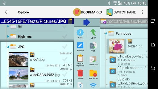 X-plore File Manager mod android